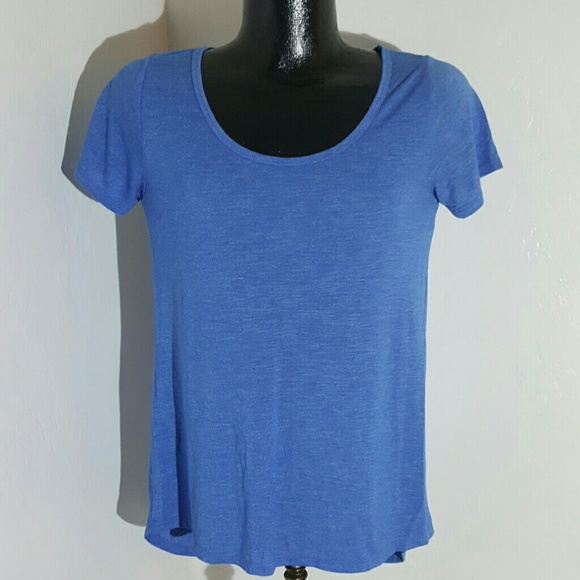 LuLaRoe Tops - Lularoe women top tunic t-shirt blue size XS